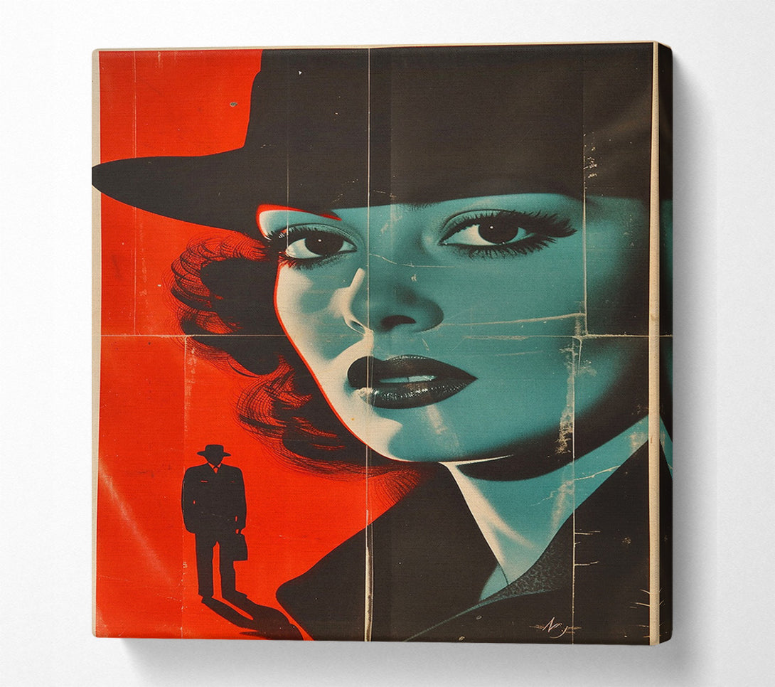  A Canvas Print of Femme Fatale Canvas Art