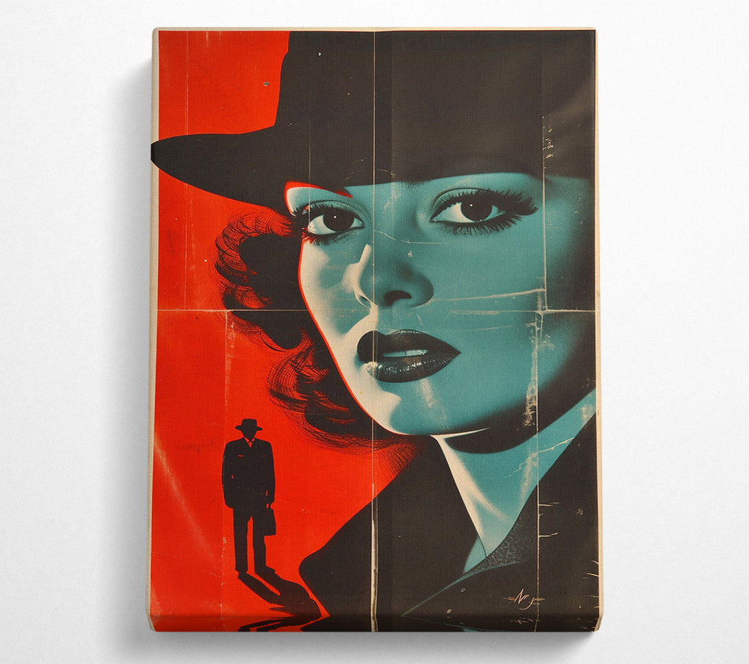  A Canvas Print of Femme Fatale Canvas Art