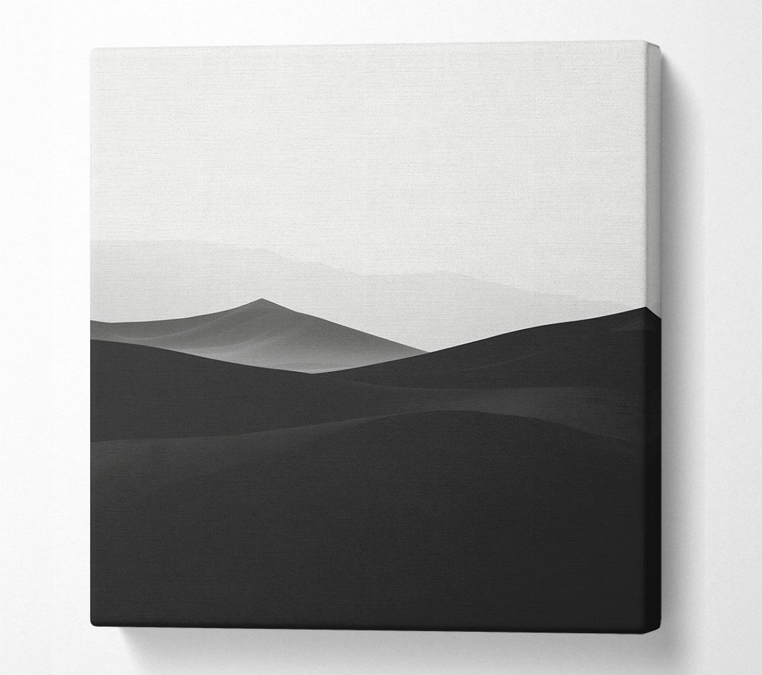 A Canvas Print of Dunes At Dusk Canvas Wall Art