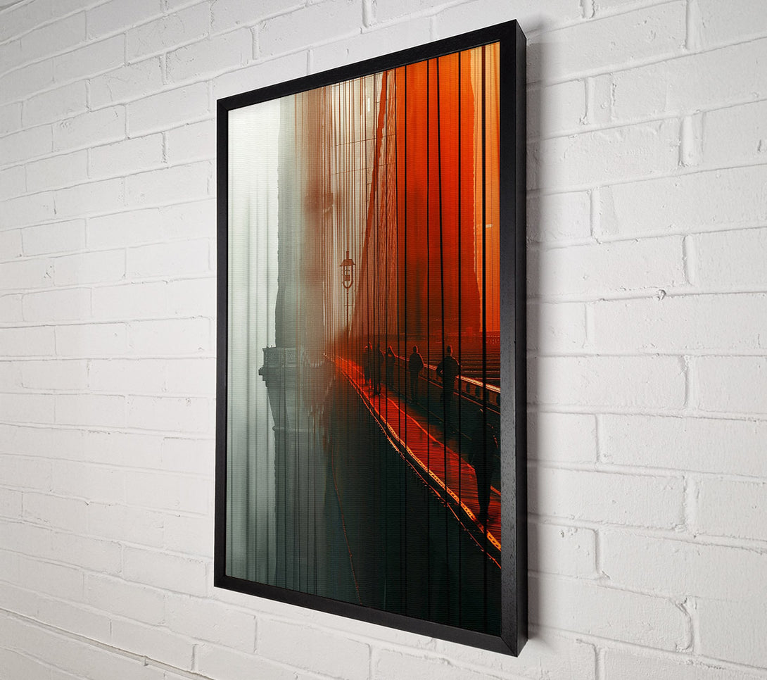  A Canvas Print of The Veiled Bridge Canvas Print