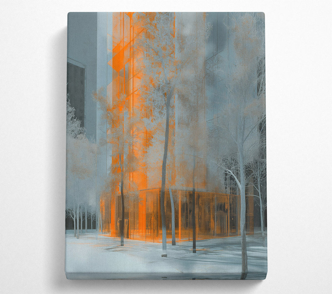  A Canvas Print of Urban Oasis Canvas Wall Art