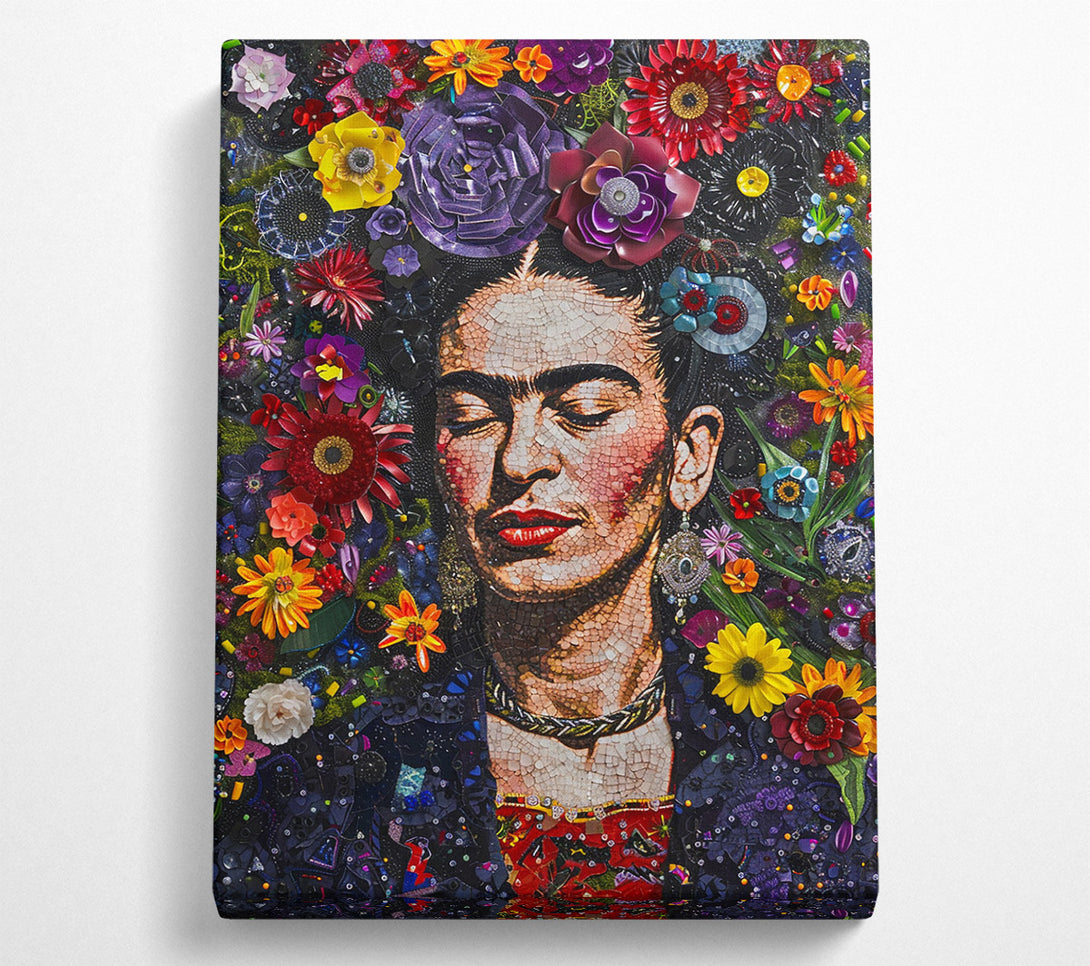  A Canvas Print of Frida'S Garden Canvas Wall Art
