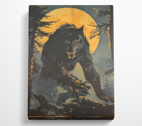  A Canvas Print of Lycanthrope Canvas Print
