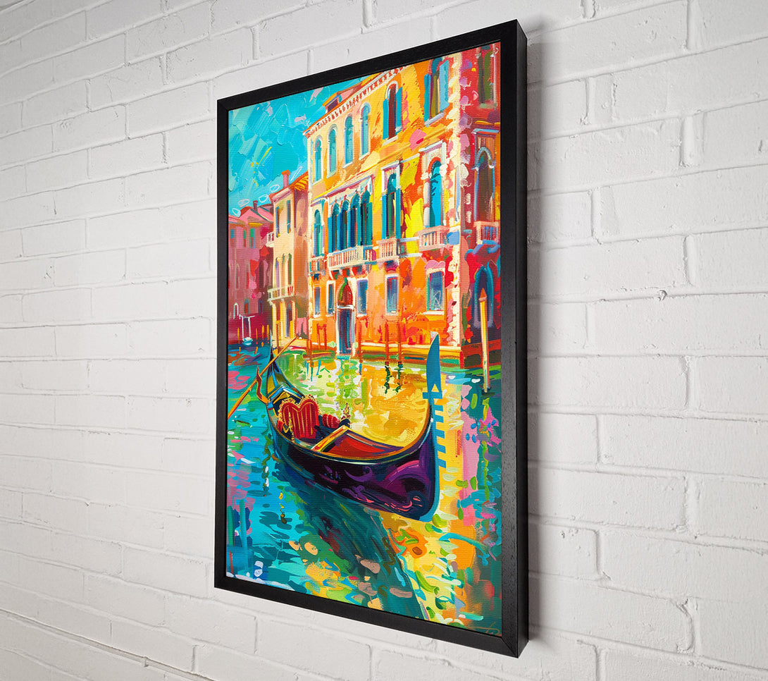  A Canvas Print of Gondola Ride Canvas Print