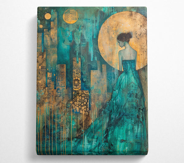  A Canvas Print of The City Of Dreams Canvas Art