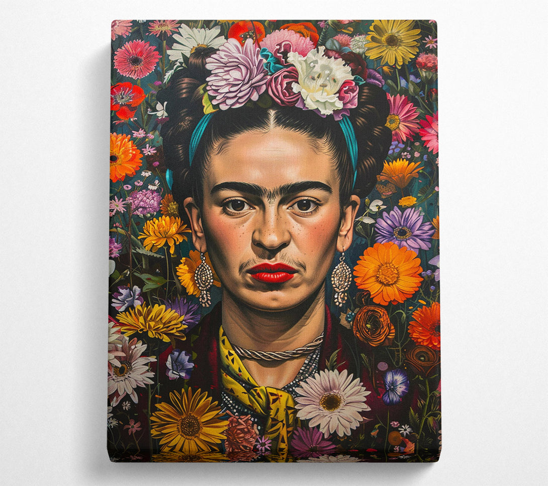  A Canvas Print of Frida'S Garden Canvas Wall Art