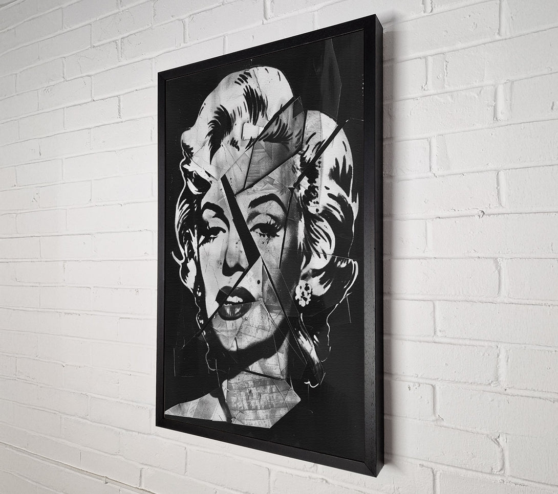  A Canvas Print of Shattered Icon Canvas Wall Art