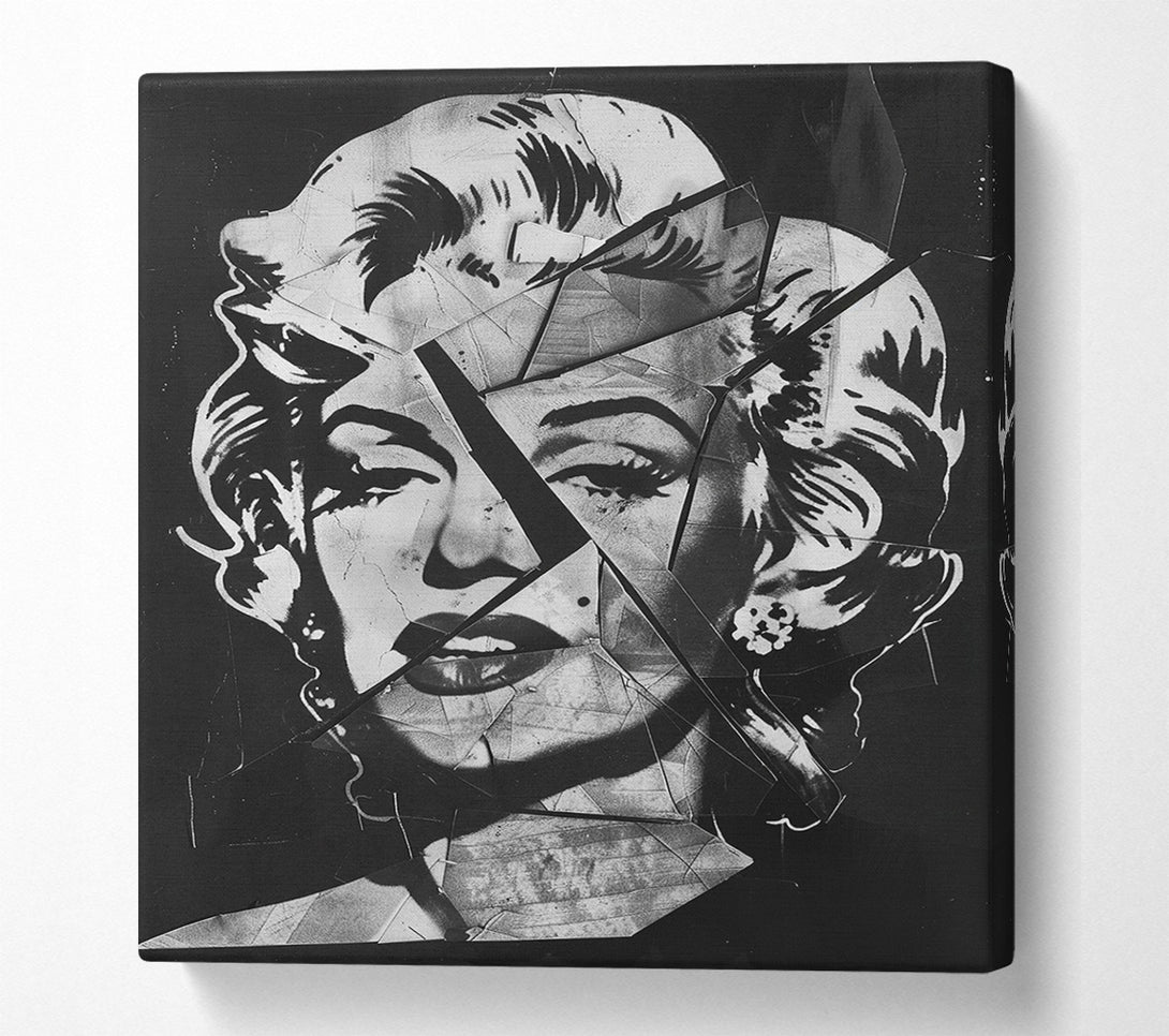  A Canvas Print of Shattered Icon Canvas Wall Art