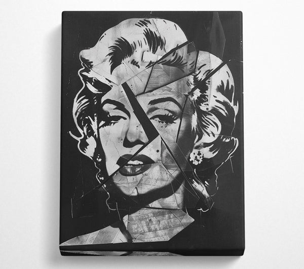  A Canvas Print of Shattered Icon Canvas Wall Art