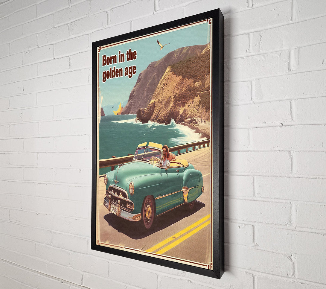  A Canvas Print of Cruising In Style Canvas Art