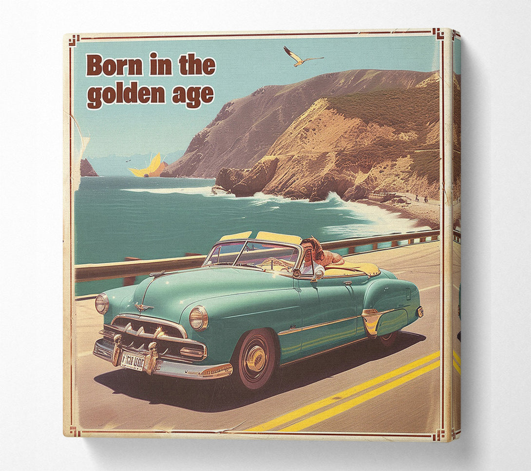 A Canvas Print of Cruising In Style Canvas Art