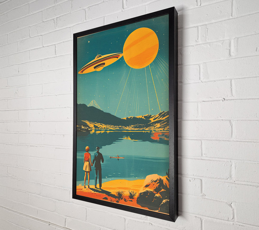  A Canvas Print of The Visitors Canvas Wall Art