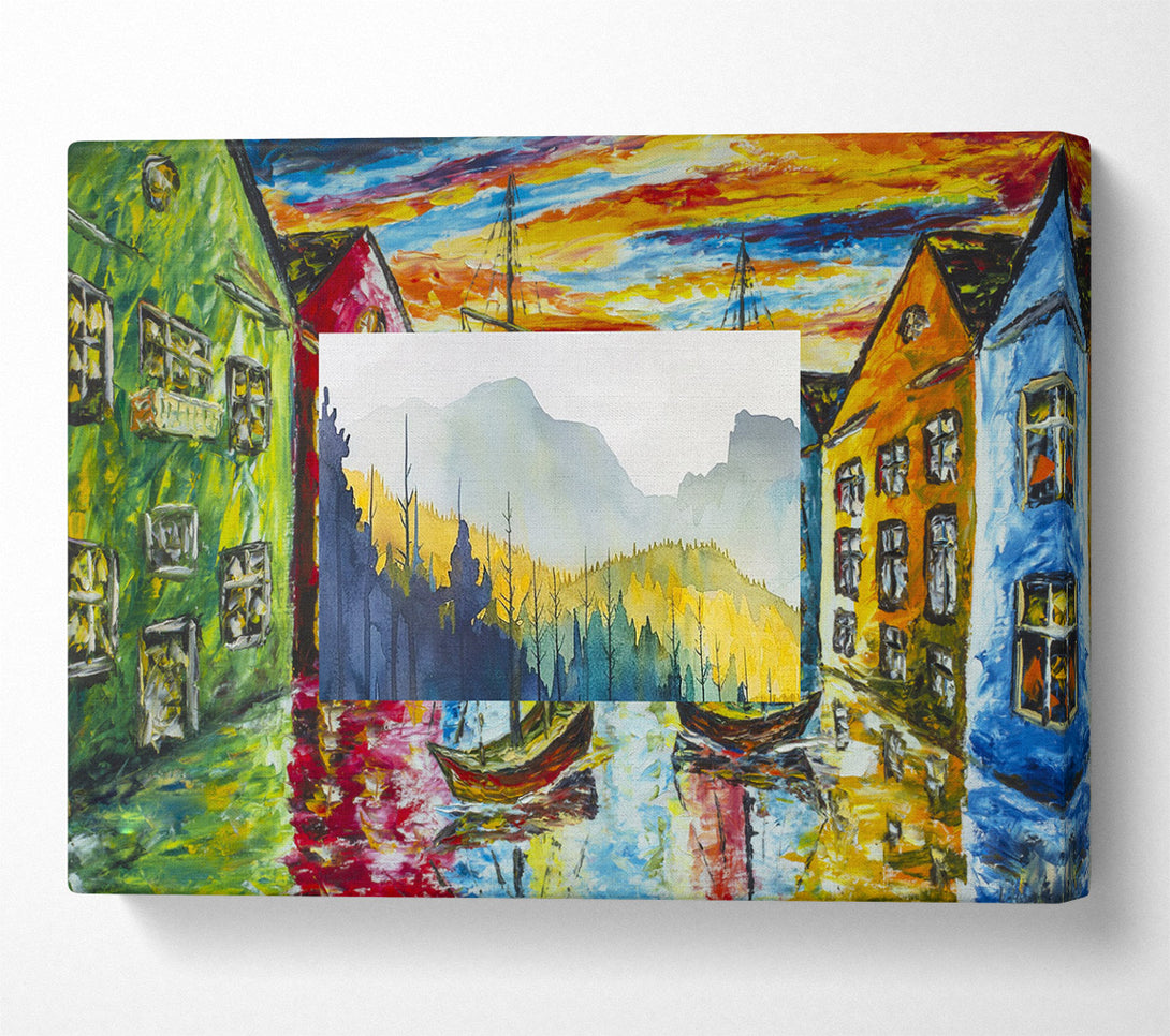  A Canvas Print of Mountain Majesty Canvas Art