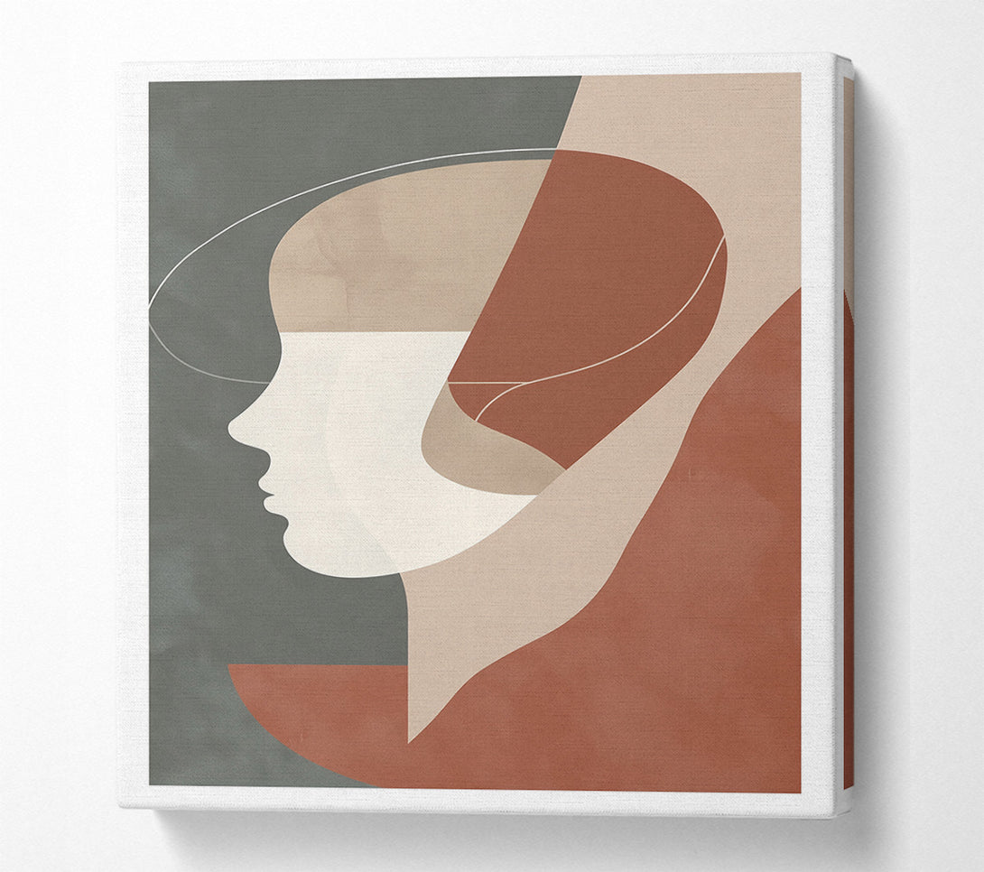  A Canvas Print of Geometric Reverie Canvas Print