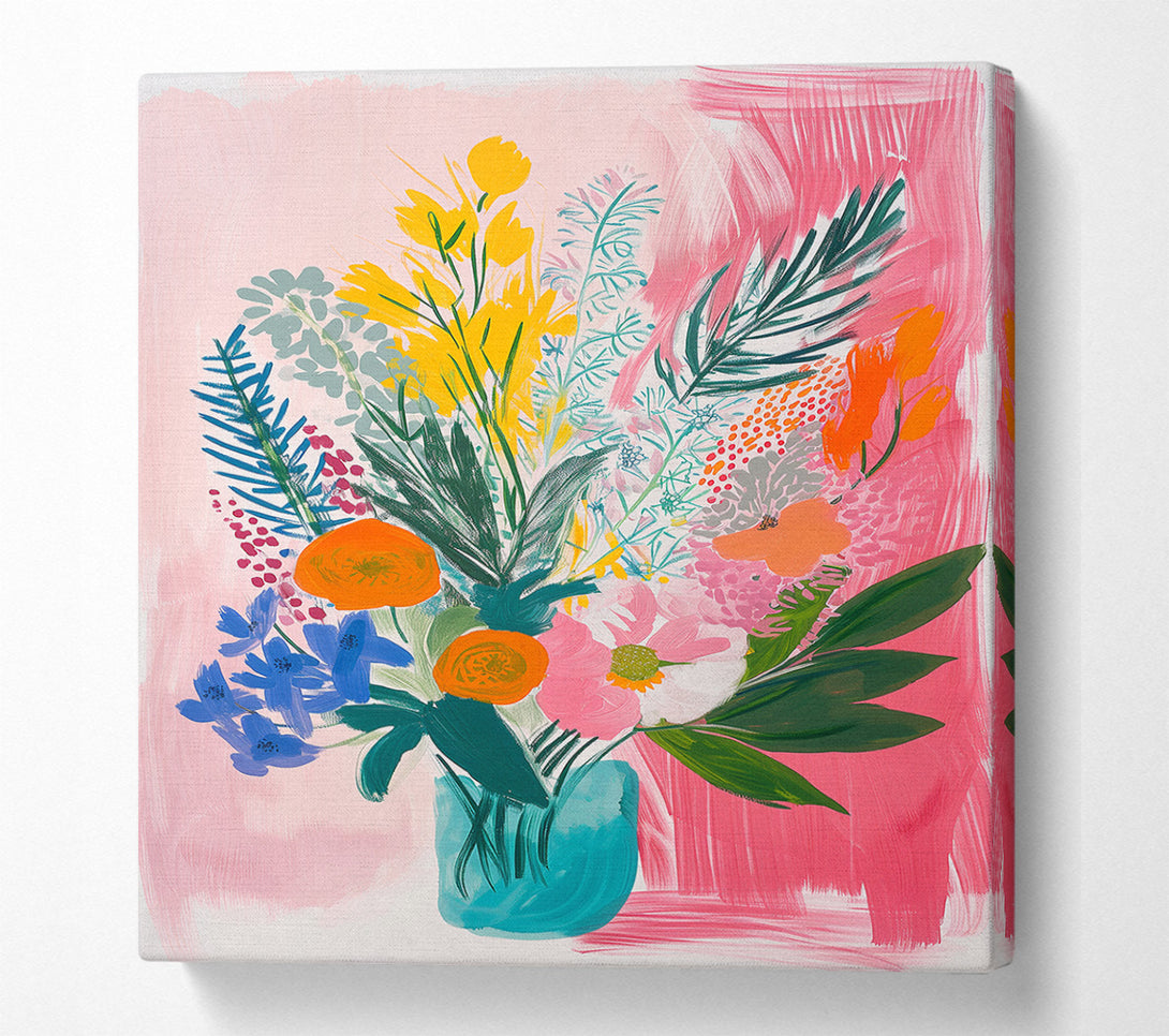  A Canvas Print of A Joyful Gathering Canvas Print