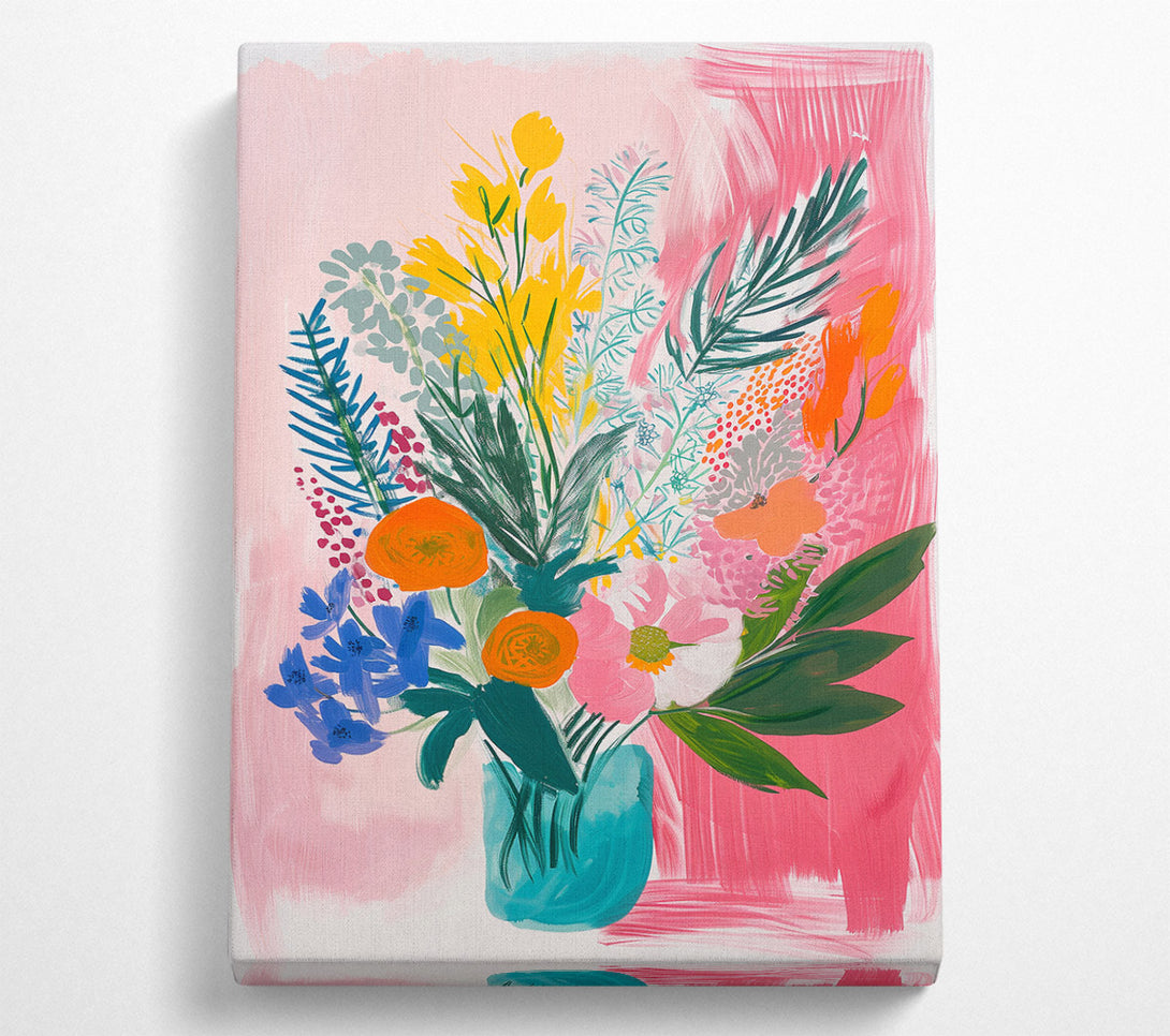  A Canvas Print of A Joyful Gathering Canvas Print