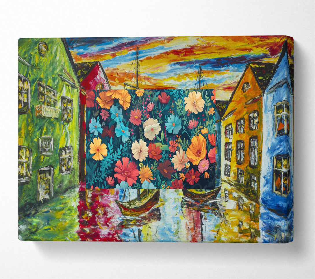  A Canvas Print of Field Of Joy Canvas Wall Art