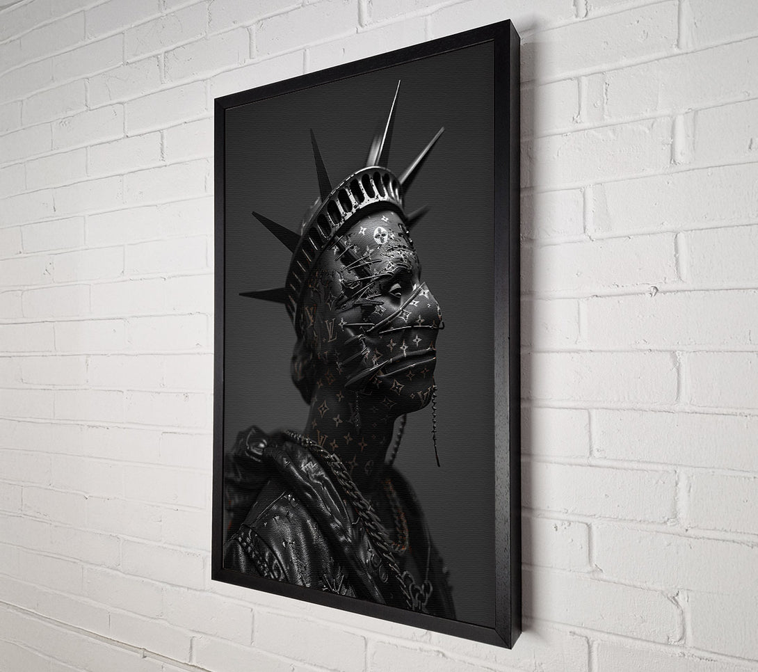  A Canvas Print of Veil Of Liberty Canvas Wall Art
