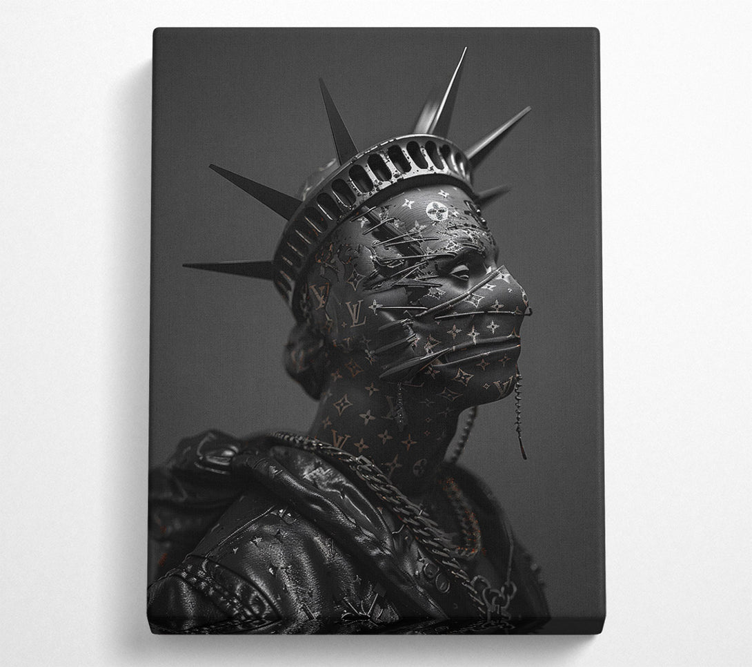  A Canvas Print of Veil Of Liberty Canvas Wall Art