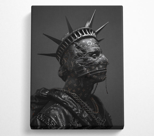 A Canvas Print of Veil Of Liberty Canvas Wall Art
