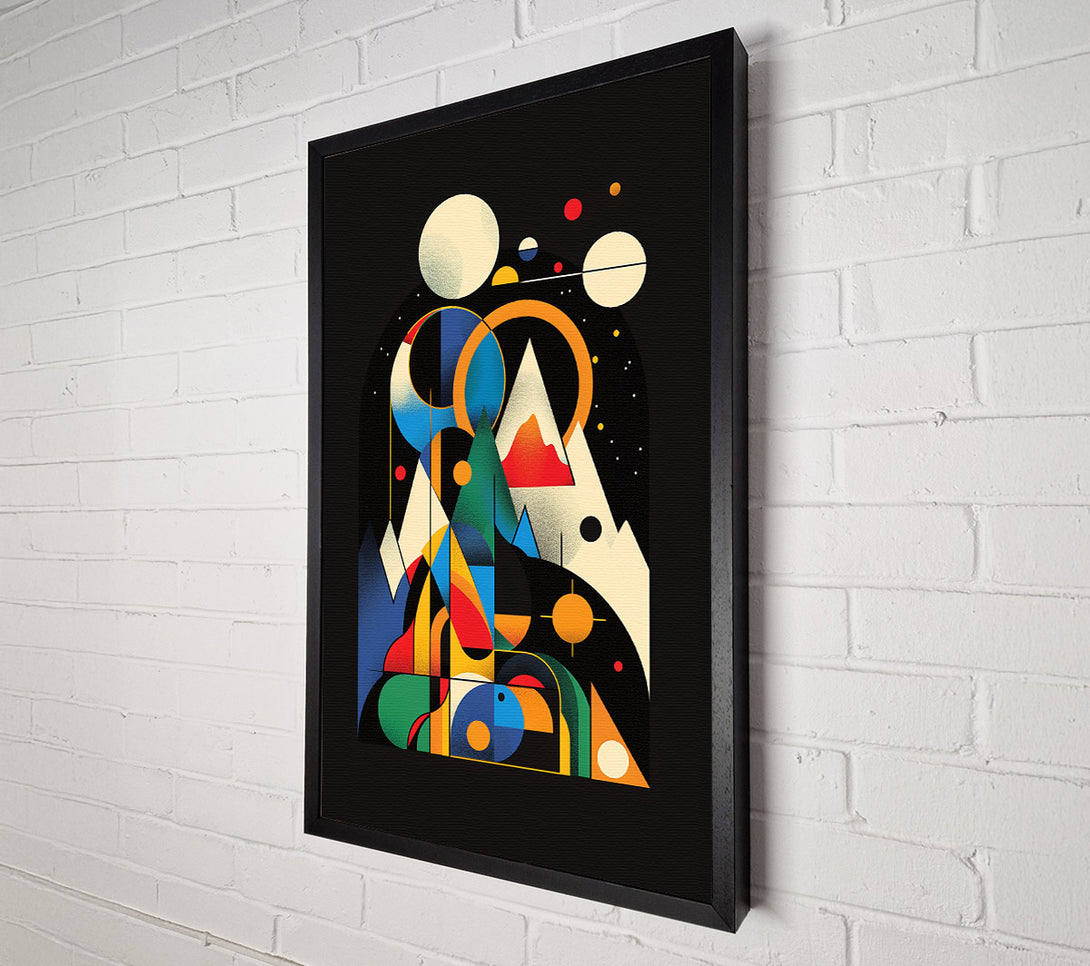  A Canvas Print of Celestial Mountain Canvas Art