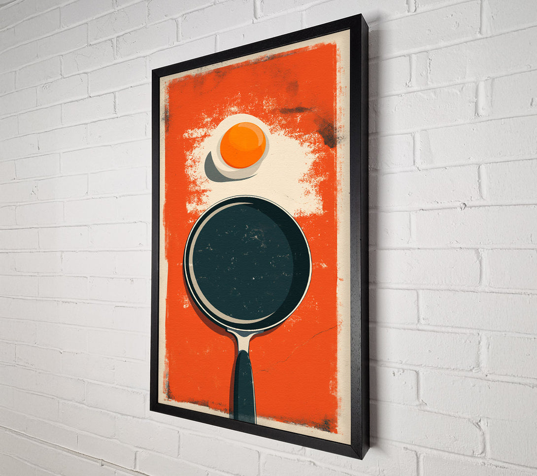  A Canvas Print of The Egg And The Pan Canvas Art