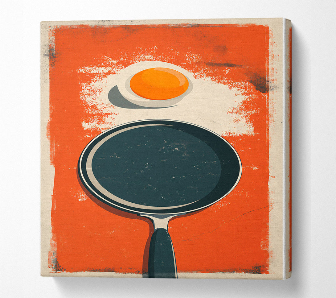  A Canvas Print of The Egg And The Pan Canvas Art