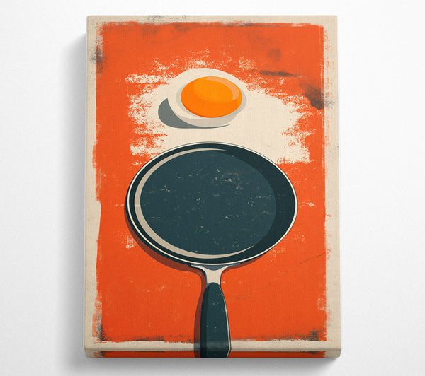  A Canvas Print of The Egg And The Pan Canvas Art