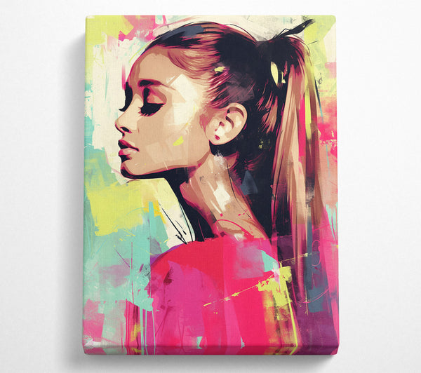  A Canvas Print of Ariana Canvas Art