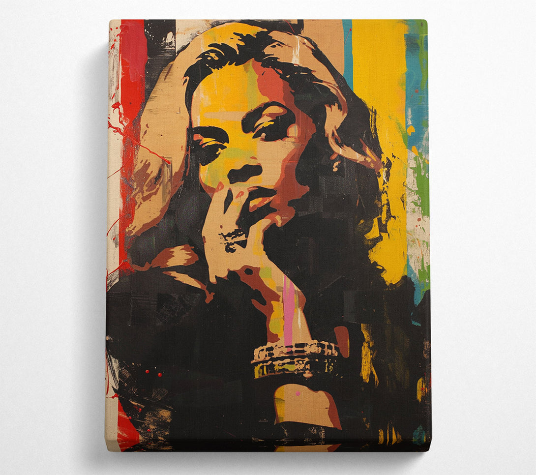  A Canvas Print of Contemplation Canvas Print