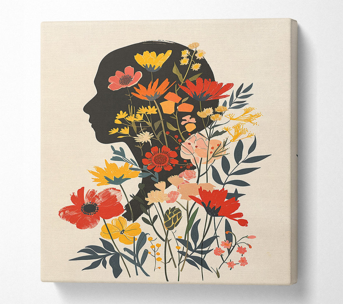  A Canvas Print of Growth Mindset Canvas Art