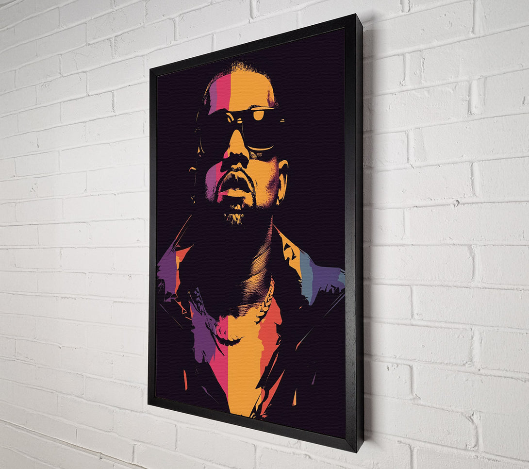  A Canvas Print of The Man In The Sunglasses Canvas Art