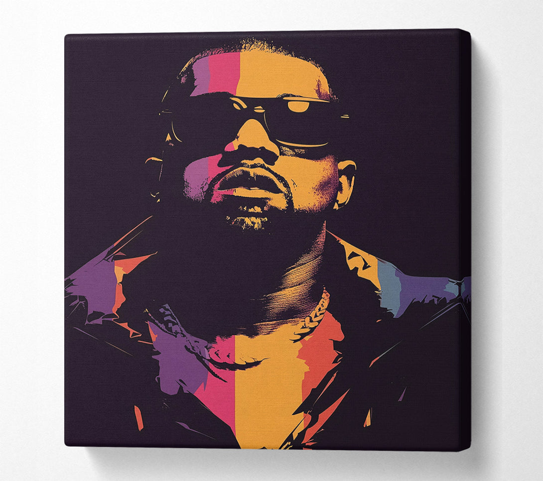  A Canvas Print of The Man In The Sunglasses Canvas Art