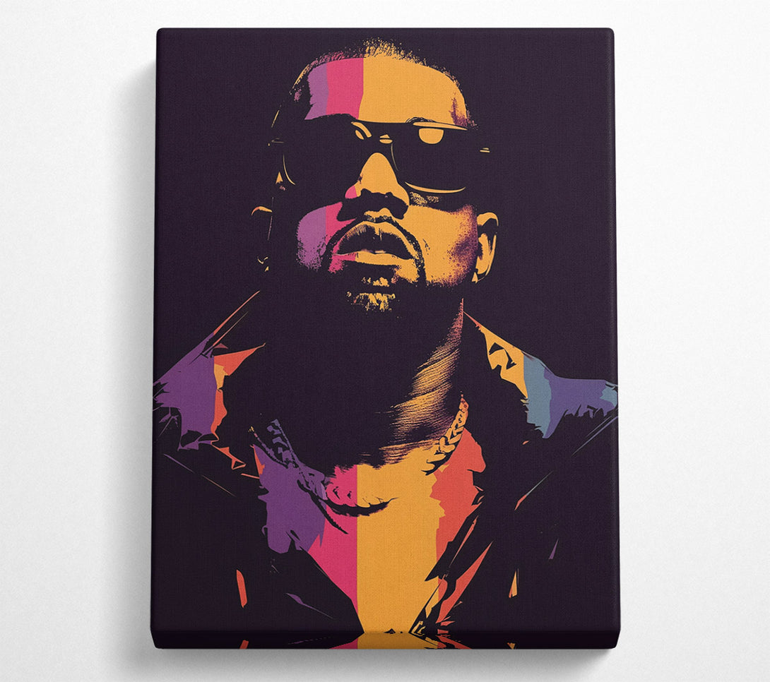  A Canvas Print of The Man In The Sunglasses Canvas Art
