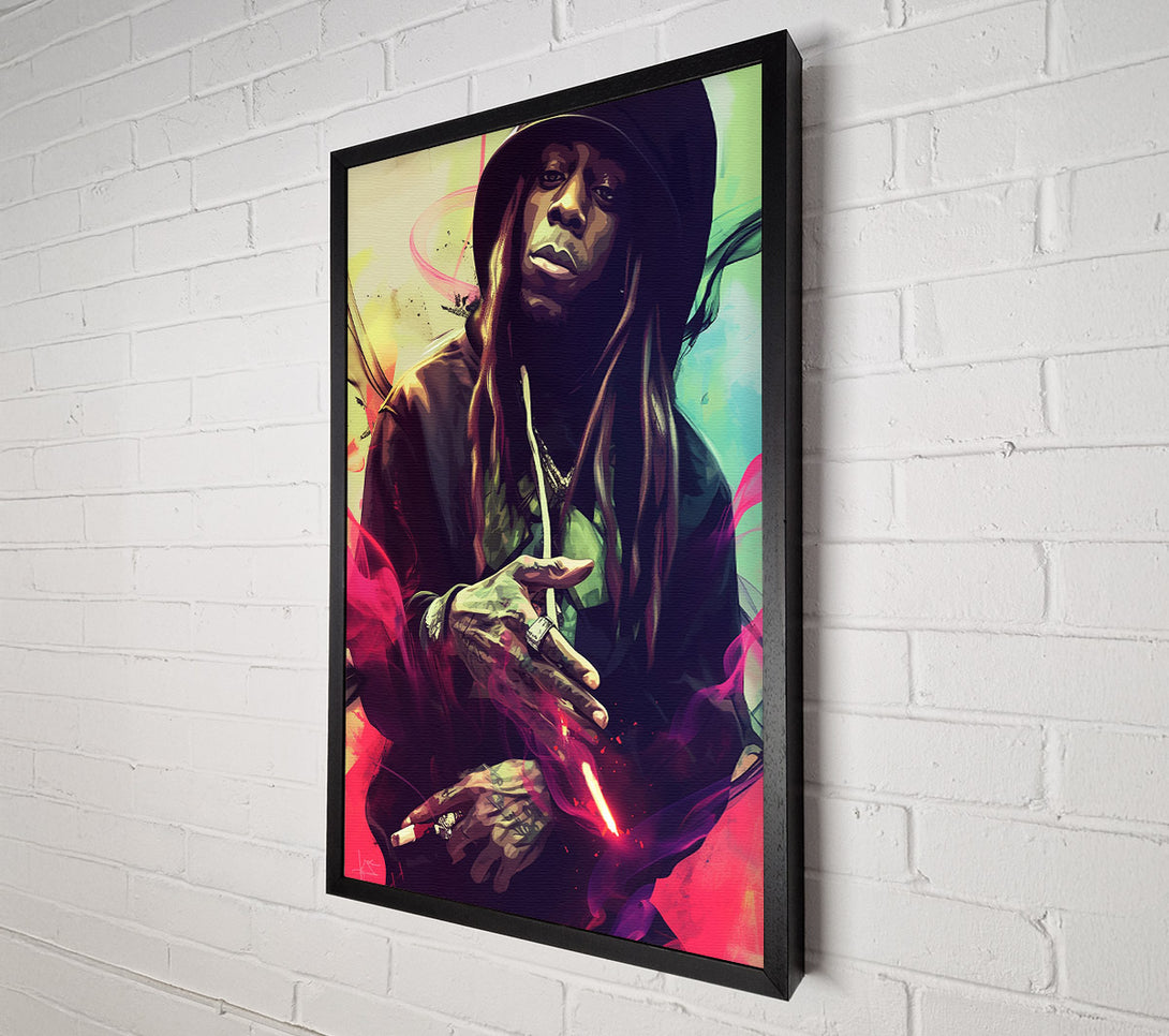  A Canvas Print of The Fire Within Canvas Print