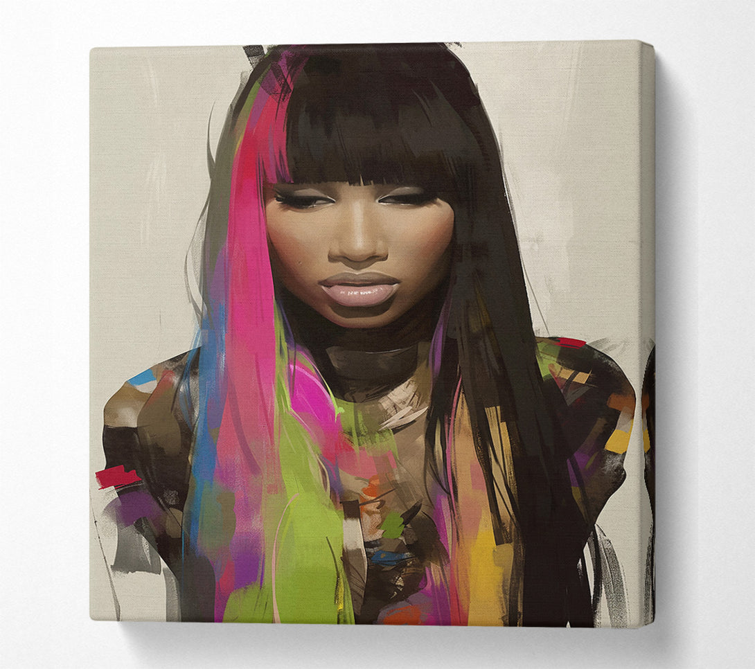  A Canvas Print of Nicki Minaj: The Pinkprint Canvas Wall Art