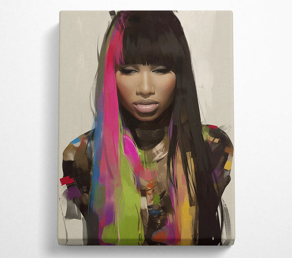  A Canvas Print of Nicki Minaj: The Pinkprint Canvas Wall Art