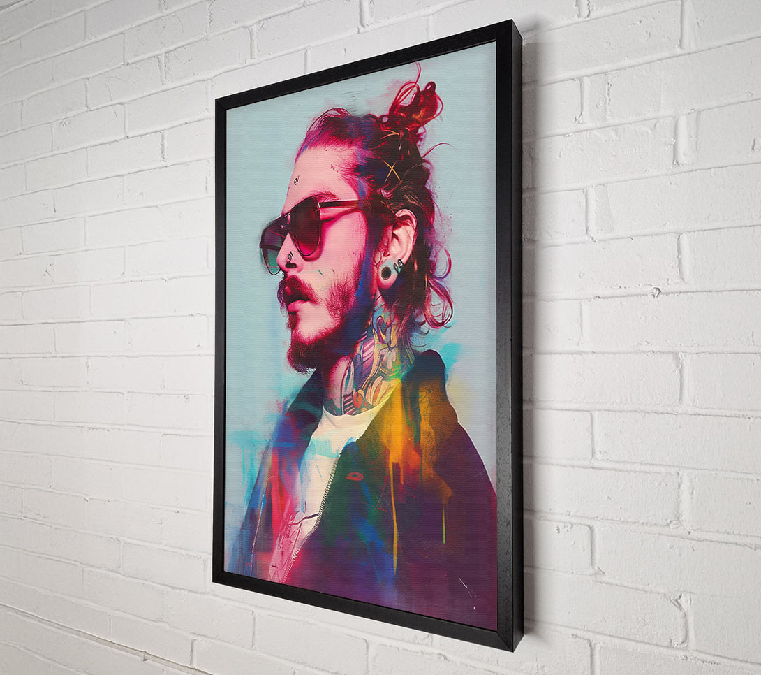  A Canvas Print of Portrait Of A Man Canvas Art