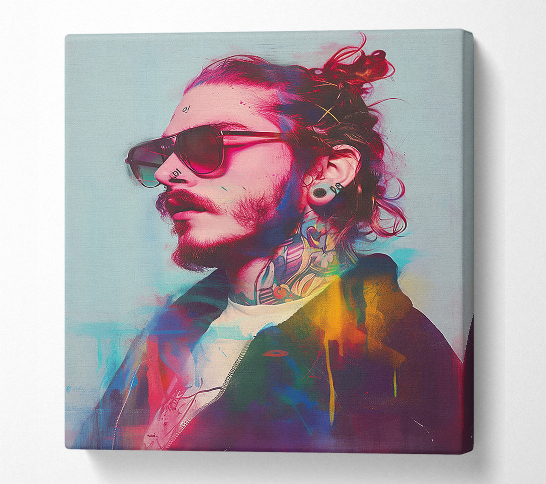  A Canvas Print of Portrait Of A Man Canvas Art