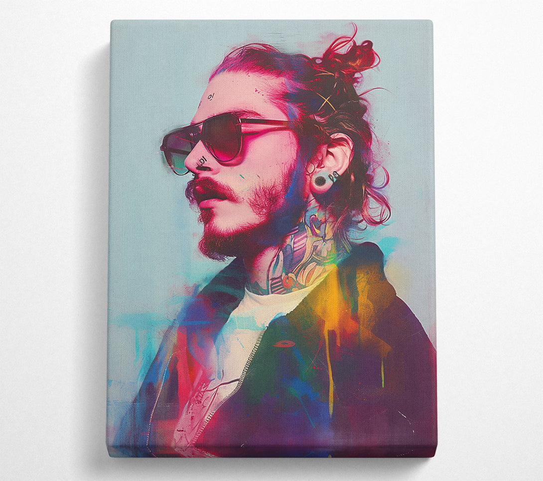  A Canvas Print of Portrait Of A Man Canvas Art