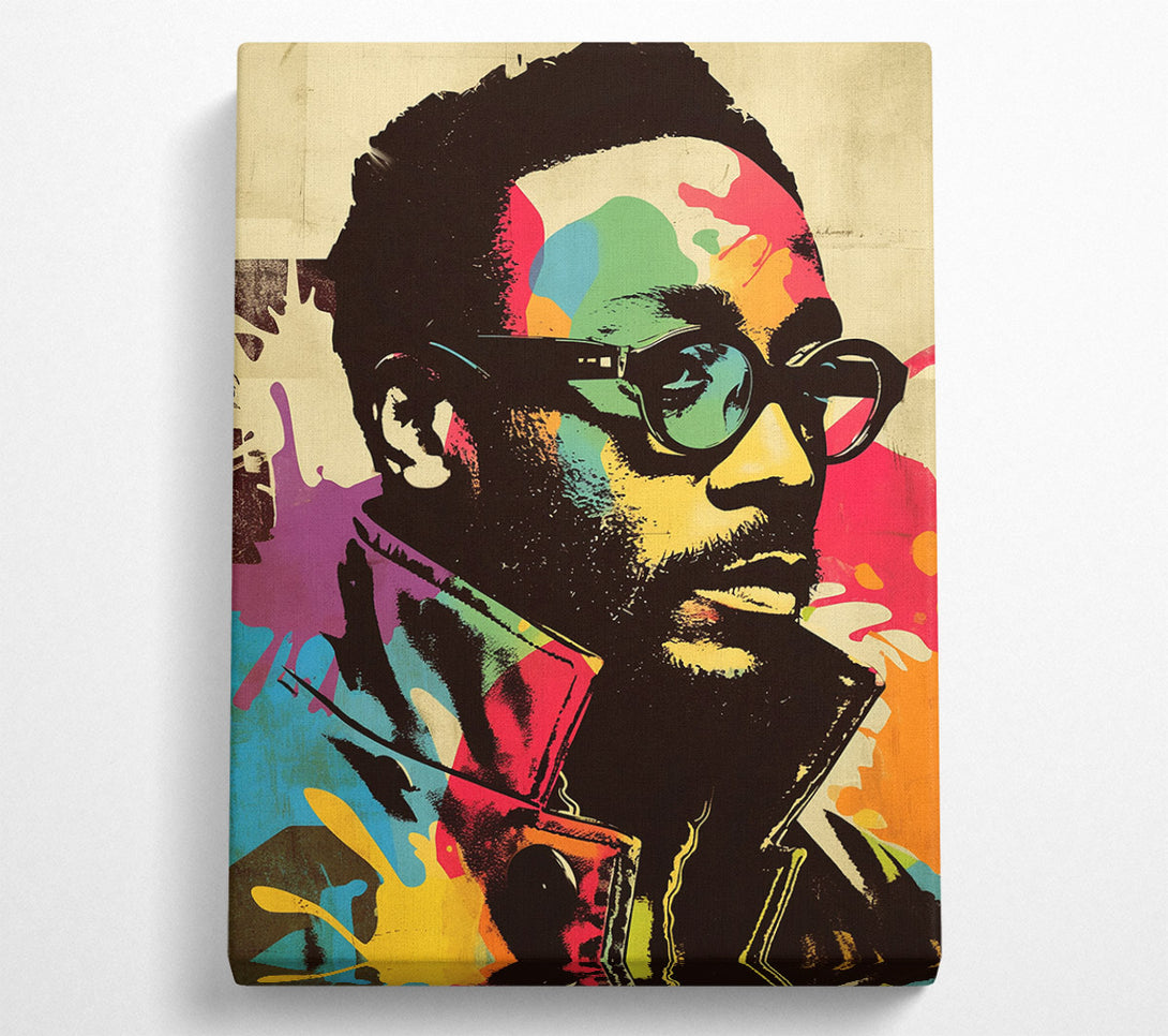  A Canvas Print of Portrait Of A Man Canvas Art