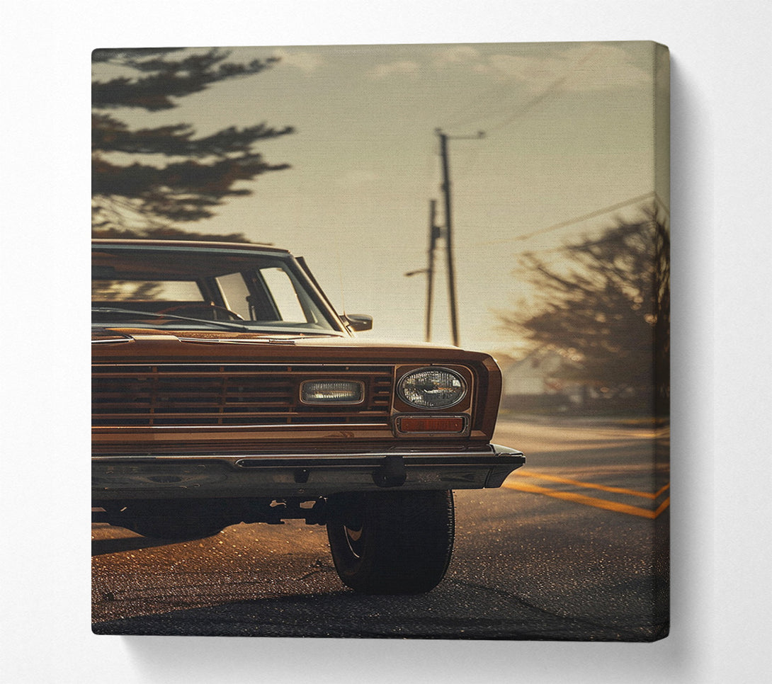  A Canvas Print of Nostalgic Journey Canvas Wall Art
