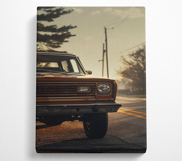  A Canvas Print of Nostalgic Journey Canvas Wall Art