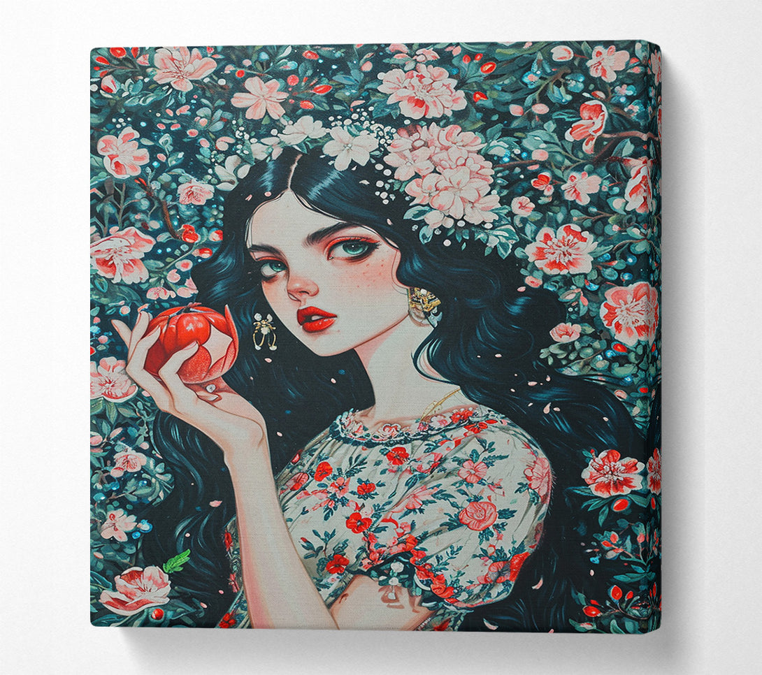  A Canvas Print of The Poisoned Apple Canvas Print