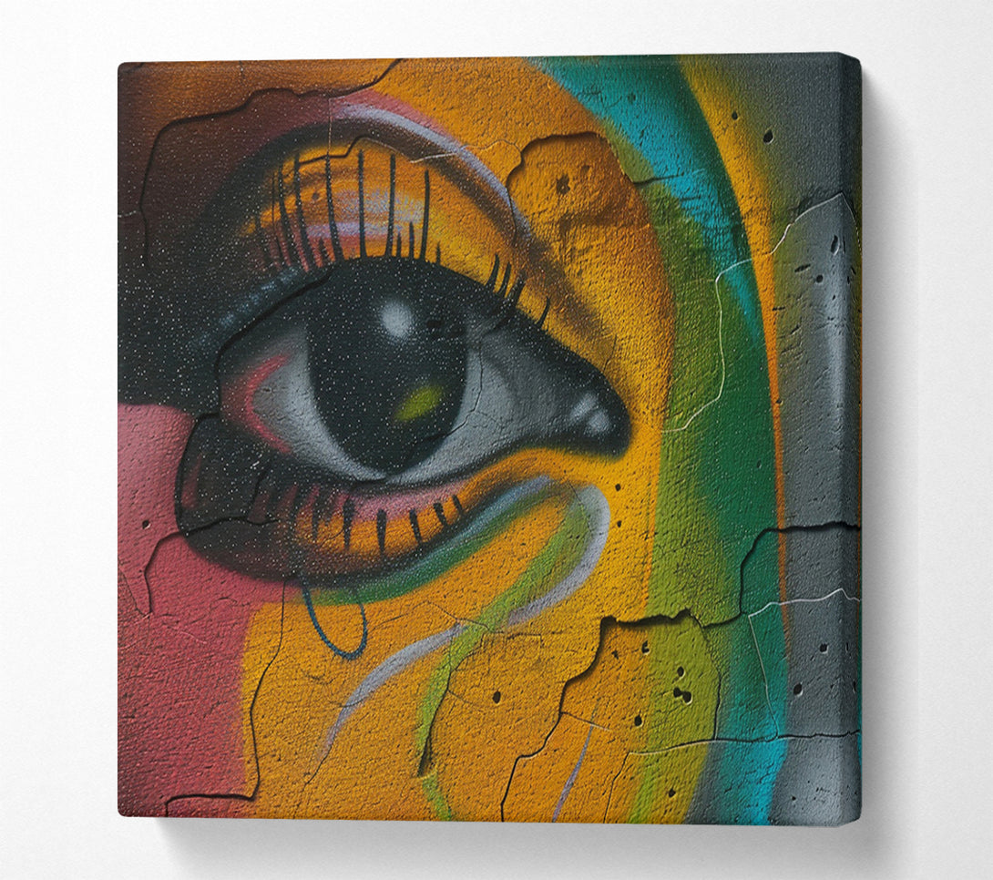  A Canvas Print of Eye Of The Beholder Canvas Art