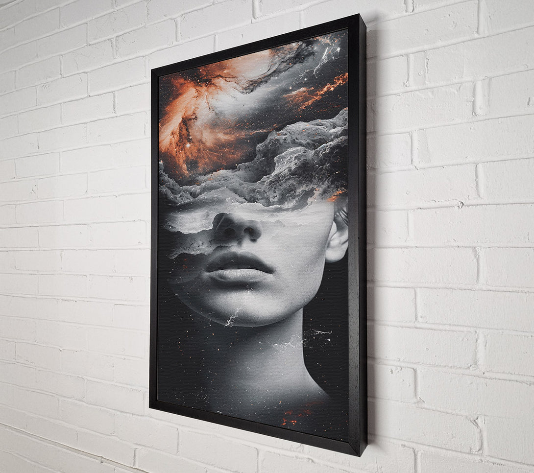  A Canvas Print of Cosmic Muse Canvas Wall Art