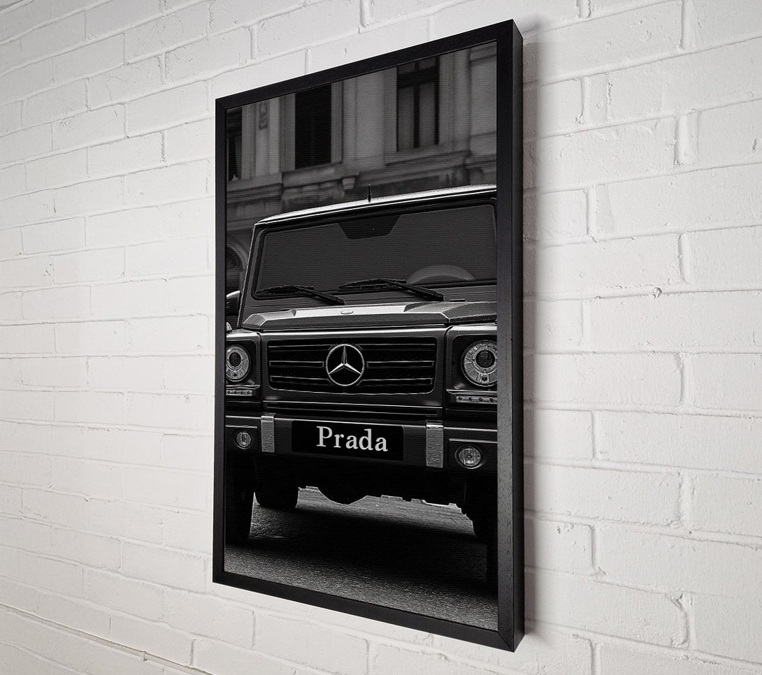  A Canvas Print of Automotive Elegance Canvas Wall Art