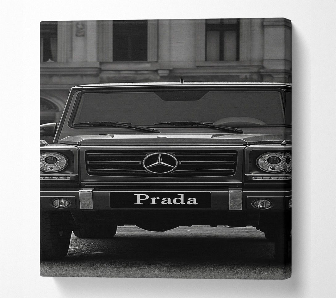  A Canvas Print of Automotive Elegance Canvas Wall Art