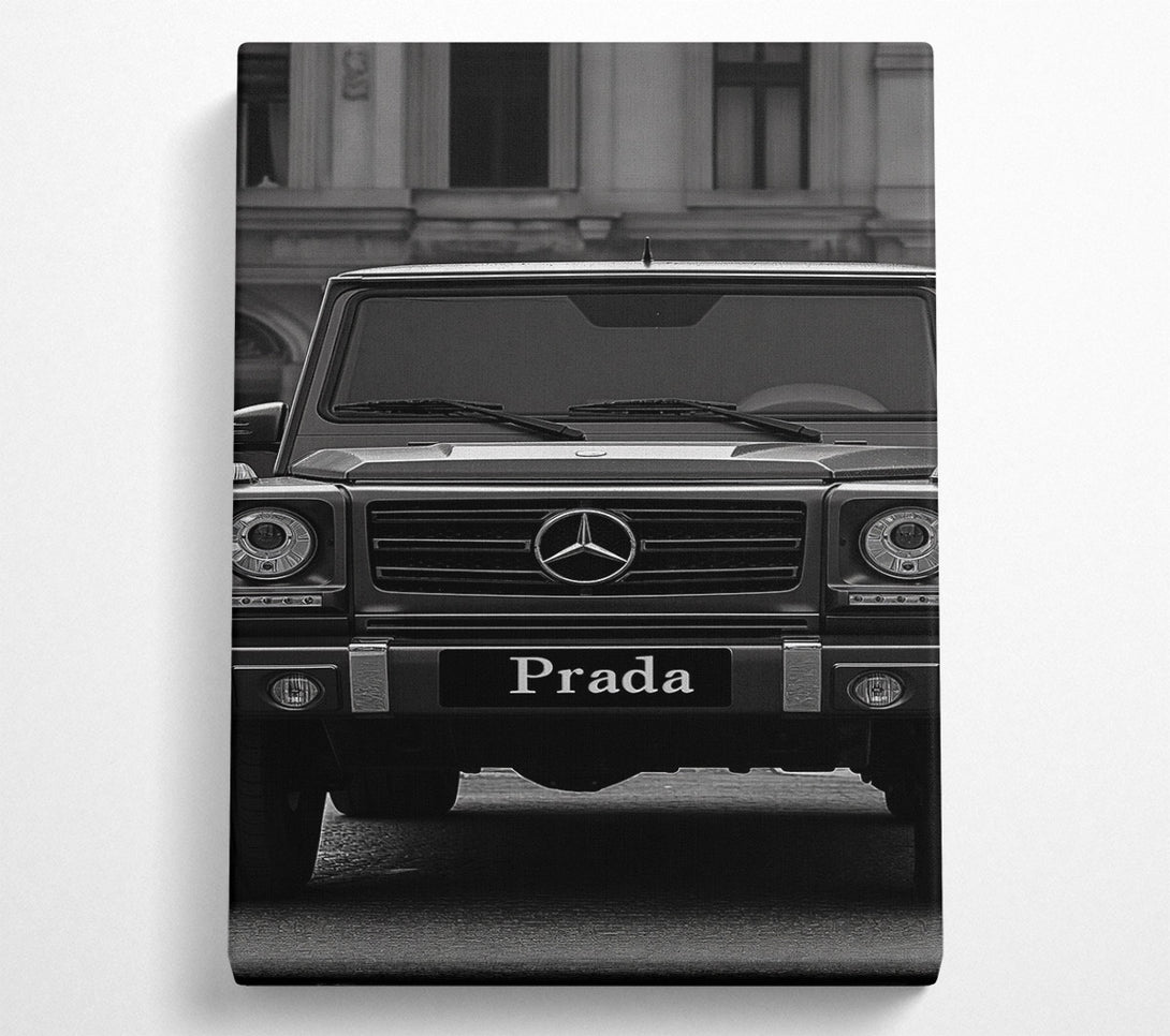  A Canvas Print of Automotive Elegance Canvas Wall Art