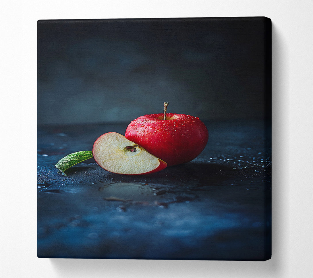  A Canvas Print of The Red Apple Canvas Wall Art